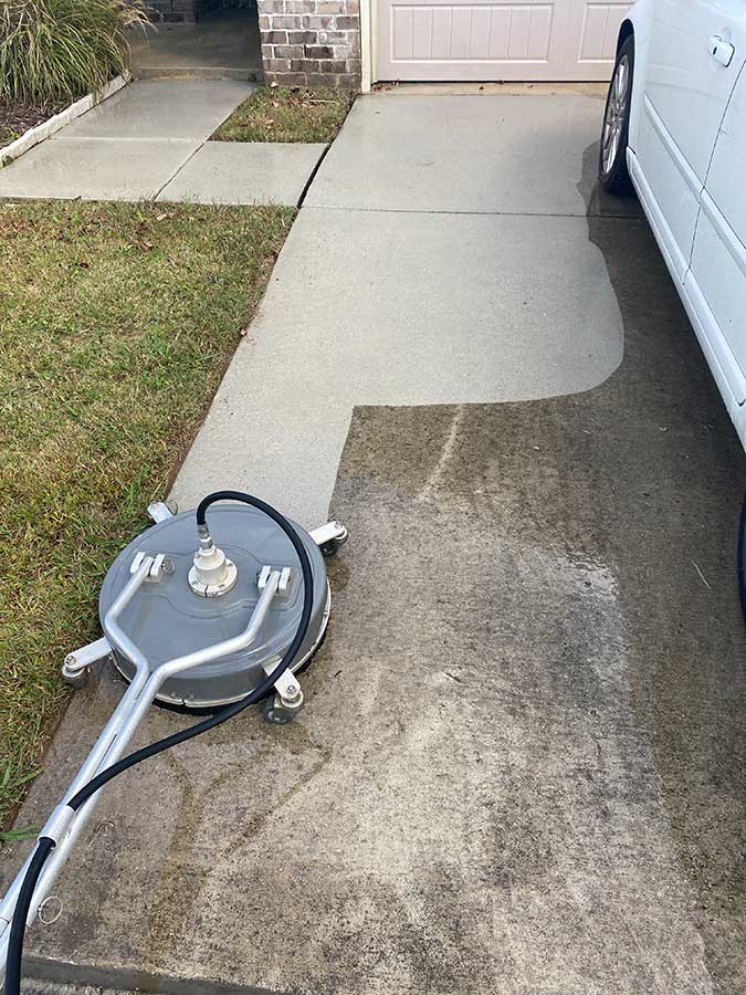 House Washing and Concrete Cleaning in Madison AL