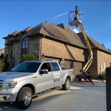 Roof Washes on Tall Homes in Madison, AL and Hampton Cove, AL 1